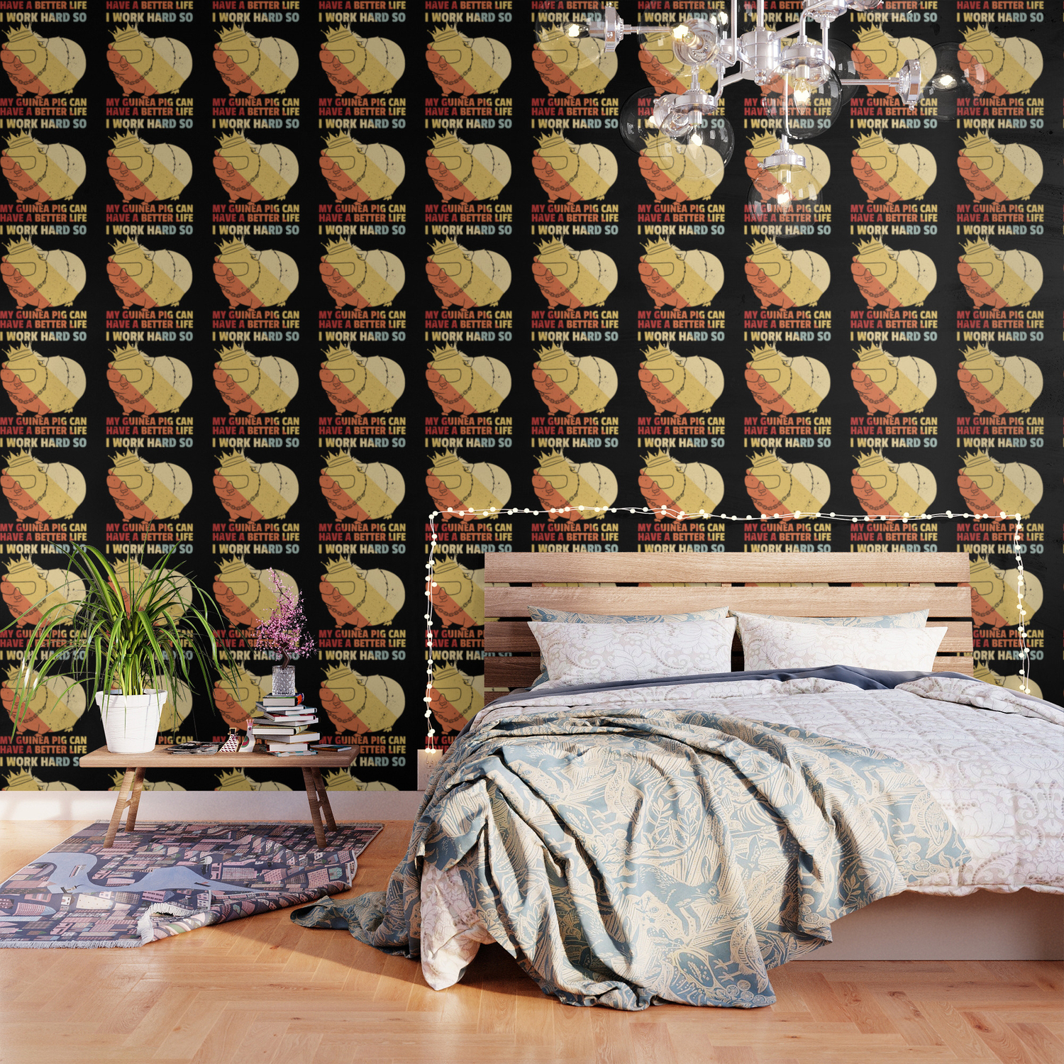 Cool Hamster Gangster Crown Money Rodent Wallpaper By Brob Society6