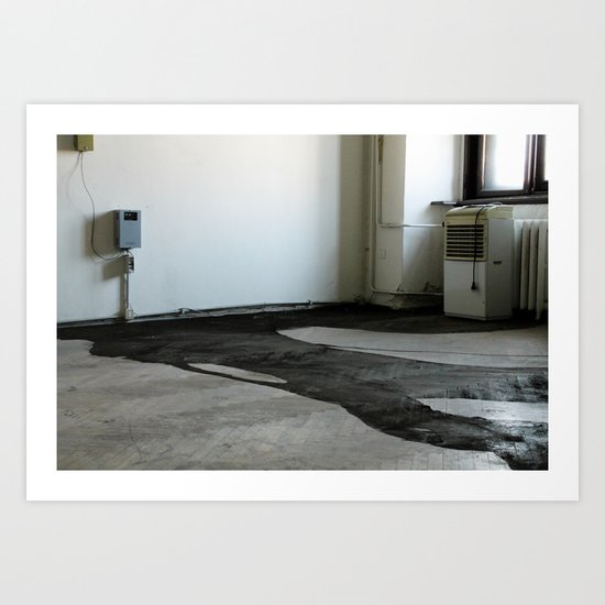 LOST PLACES - liquefied zonked man Art Print