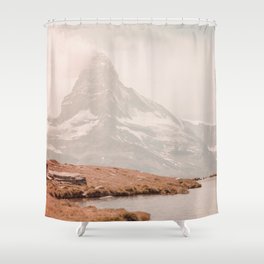 Swiss Alps Shower Curtain