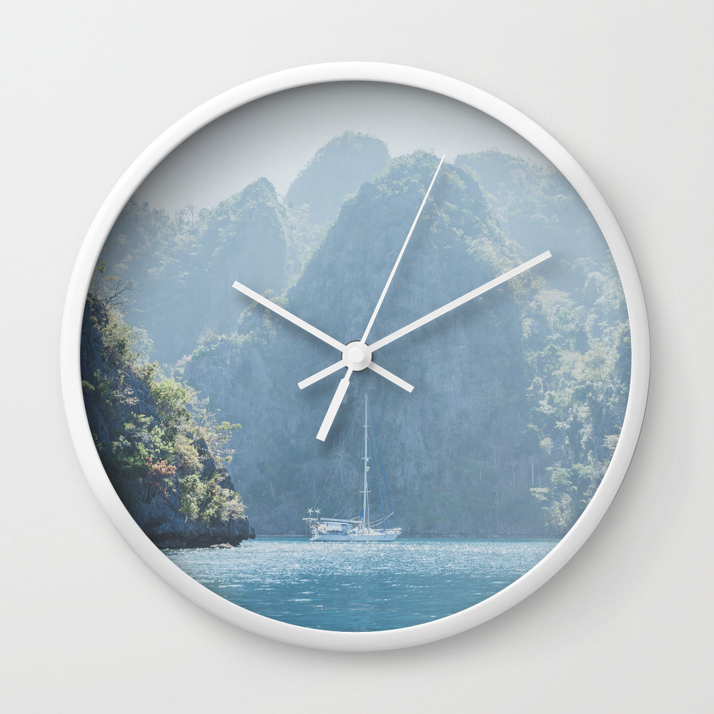 Philippines Iii Wall Clock By Lukegramphotos Society6
