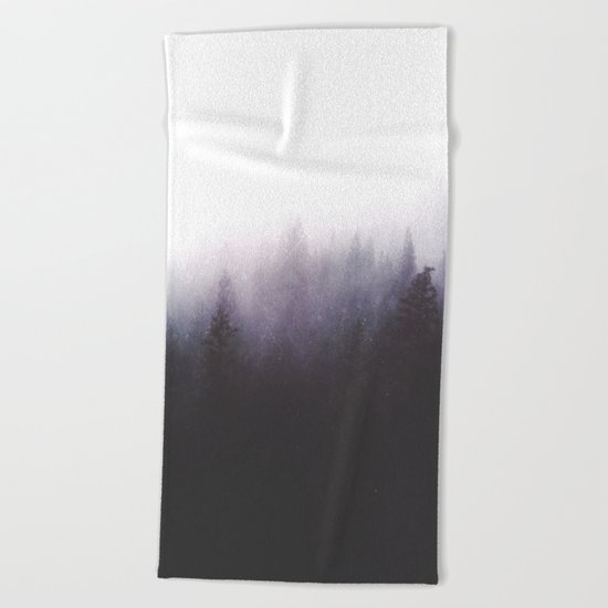 faded ghosts Beach Towel