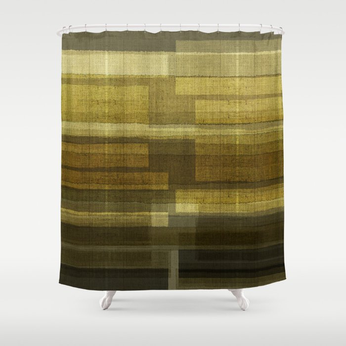Burlap Texture Greenery Shades Shower Curtain By Marcanton Society6 Burlap Texture Greenery Shades Shower, Burlap Shower Curtain