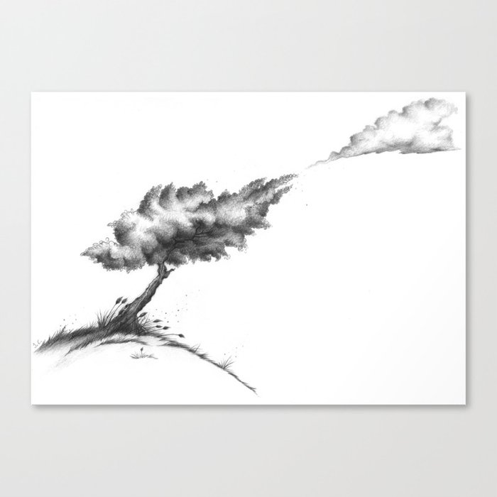 I fell in Love with a Cloud... Canvas Print