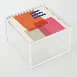 Chloe Pink Orange Blue Beige Acrylic Box