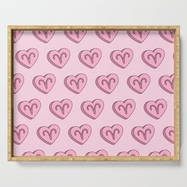 Aries Candy Hearts Serving Tray