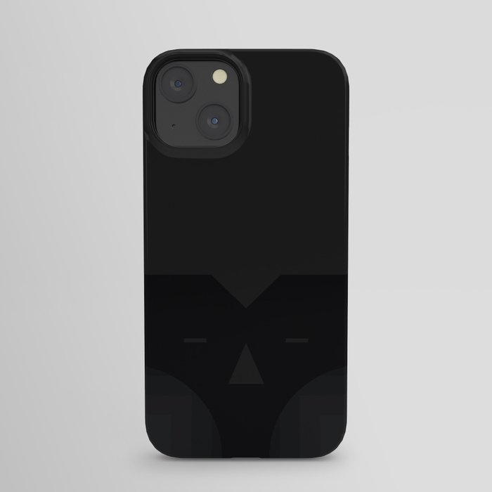 blackie the moon iPhone Case
