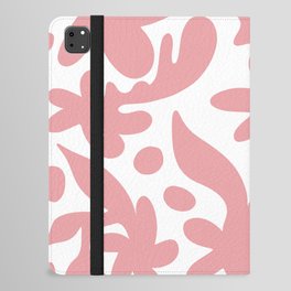 Swirly Pink Flowers iPad Folio Case