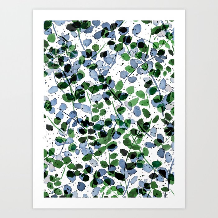 Synergy Blue Valley >> Synergy Blue And Green Art Print Synergy Blue Valley >> Synergy Blue And Green Art Print