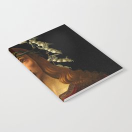 The Man of Sorrows by Sandro Botticelli Notebook
