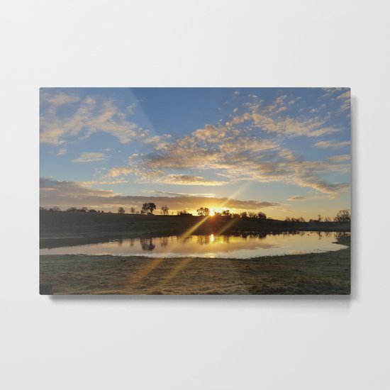Inbetween Country and Paradise Metal Print