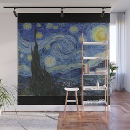 The Starry Night by Vincent van Gogh Wall Mural