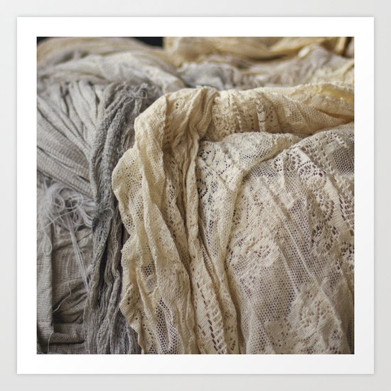 Lace Art Print