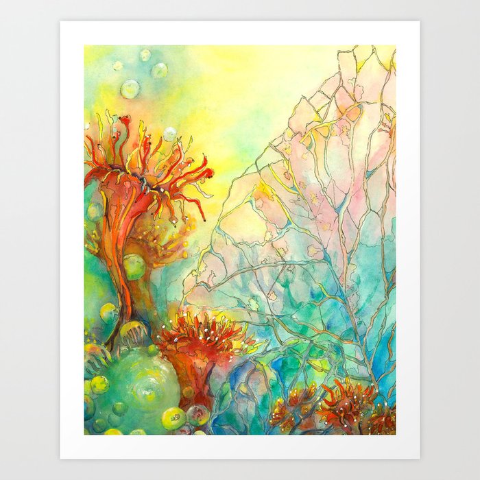 Seaflowers ll Art Print