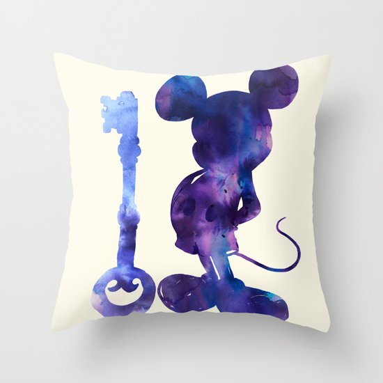 The Key Throw Pillow