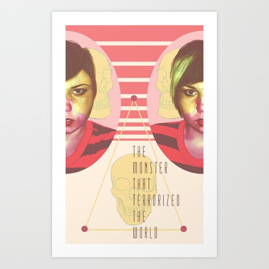 The Horror Enthusiast Art Print