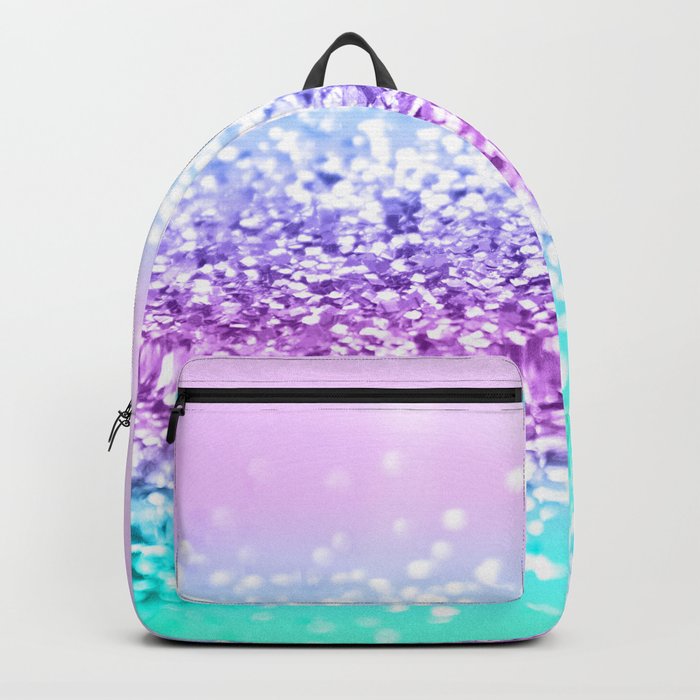 Unicorn Girls Glitter #18 (Faux Glitter) #shiny #decor #art #society6 Backpack