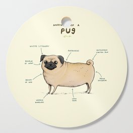 Anatomy of a Pug Cutting Board