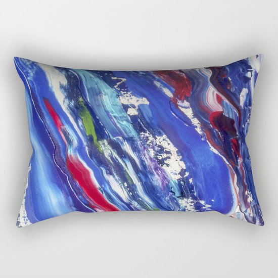 Abstract painting 11 Rectangular Pillow