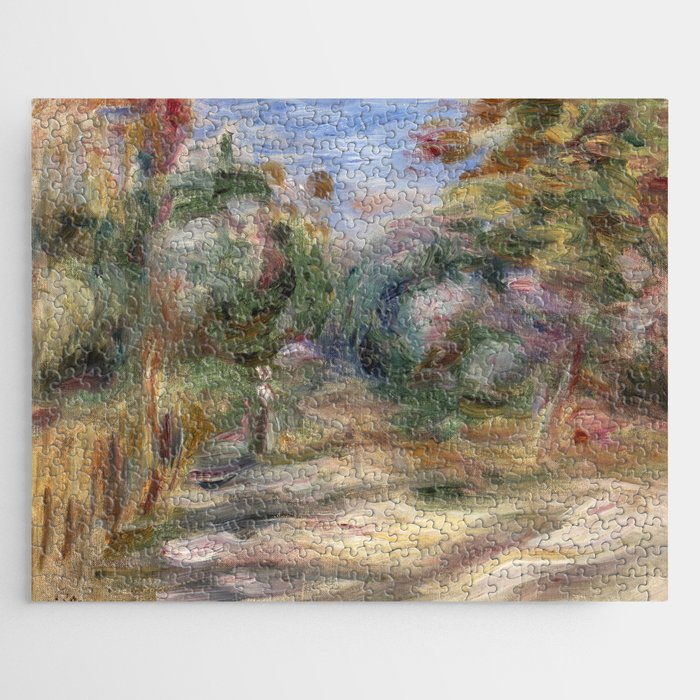 Pierre Auguste Renoir Paysage Jigsaw Puzzle