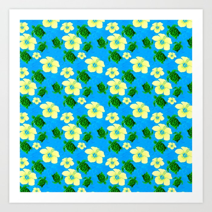 Yellow Hibiscus Hawaiian Pattern Art Print By Chrismacdonaldstudios Beauteous Hawaiian Pattern Yellow Hibiscus Hawaiian Pattern Art Print By Chrismacdonaldstudios Beauteous Hawaiian Pattern