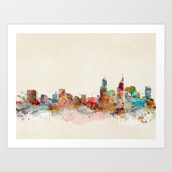 perth australia Art Print