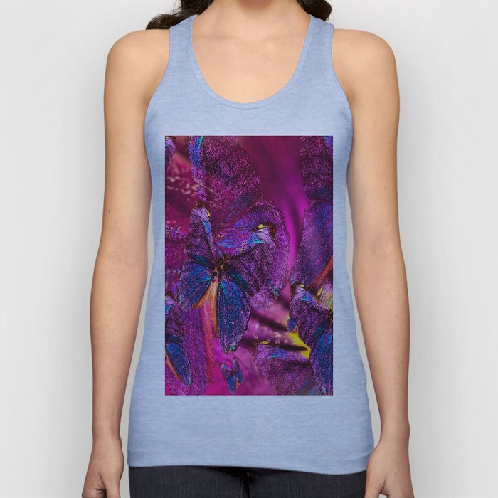 Butterflies Celebration In Pink And Purple Colors #decor #society6 #buyart Tank Top
