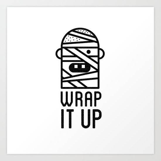Wrap it Up Art Print