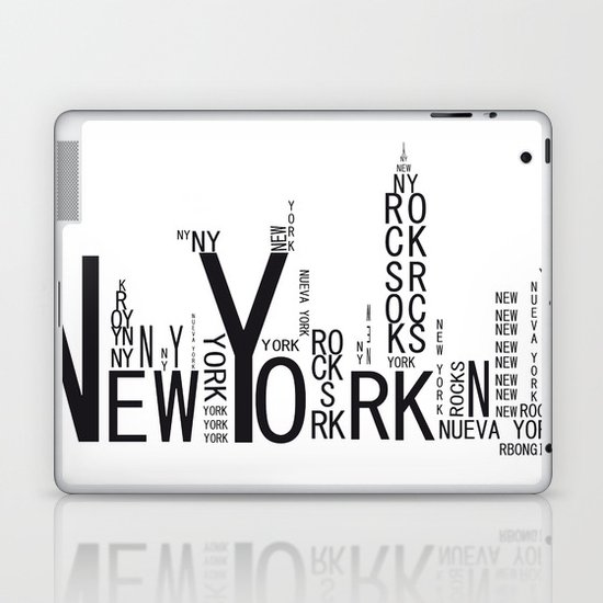 NEW YORK Laptop & iPad Skin