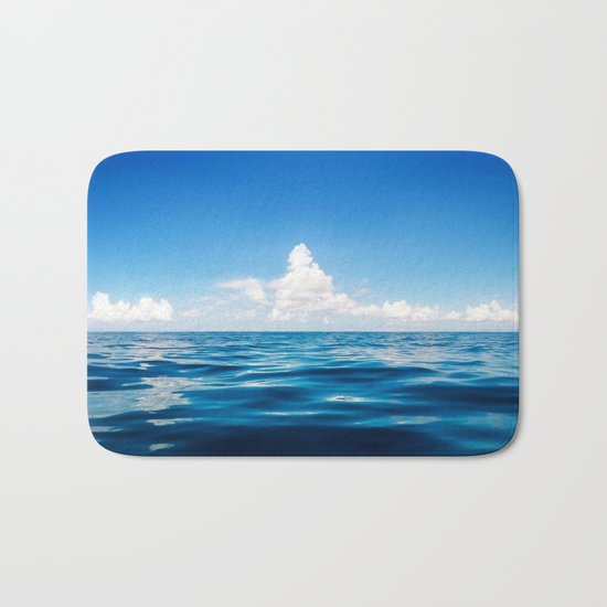 Deep Blue Bath Mat