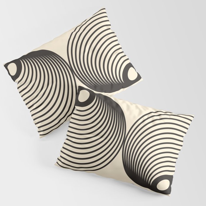 Abstraction_SUNSHINE_CONNECT_LOOP_BALANCE_POP_ART_0426B Pillow Sham