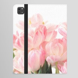 Pink Tulips iPad Folio Case