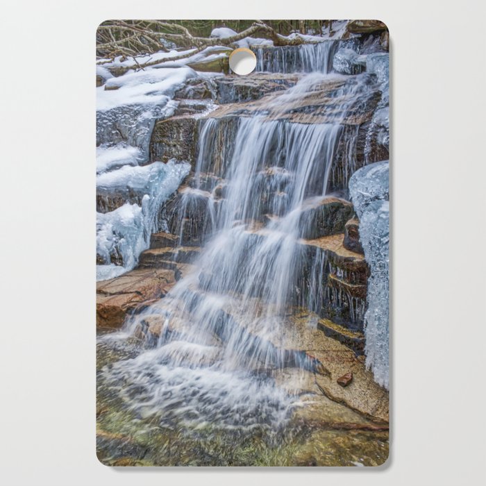 Frosty Falls Cutting Board