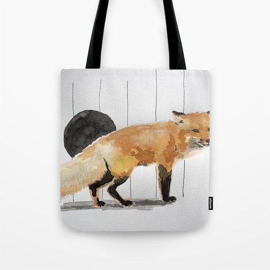 Smiling Fox Tote Bag