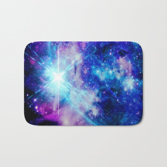 galaxy Nebula Star Bath Mat