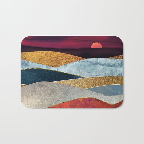 Crimson Sky Bath Mat