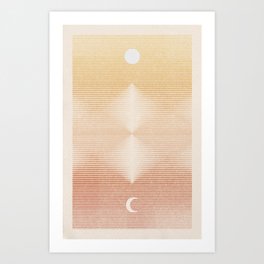 Rising Moon | 2 Art Print