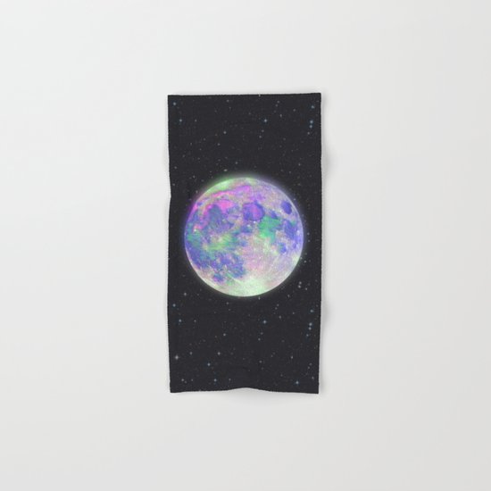pink moon Hand & Bath Towel