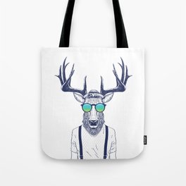 Mr Deer Hipster Tote Bag