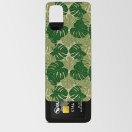Monstera Madness - Lush Green Android Card Case