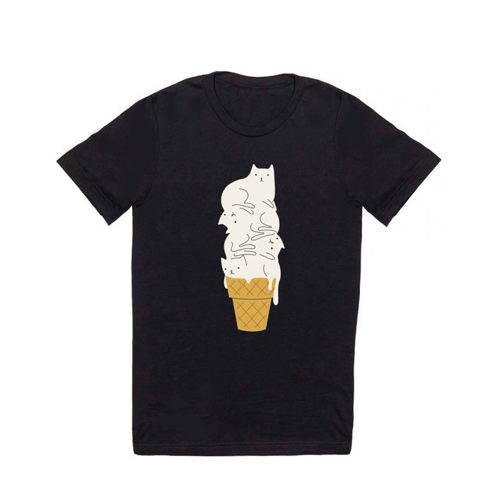 Cats Ice Cream T Shirt