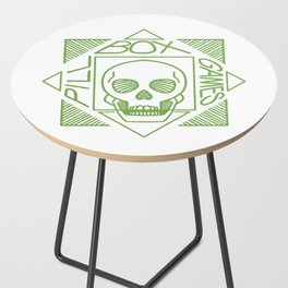 Pillbox Games Logo (GREEN) Side Table