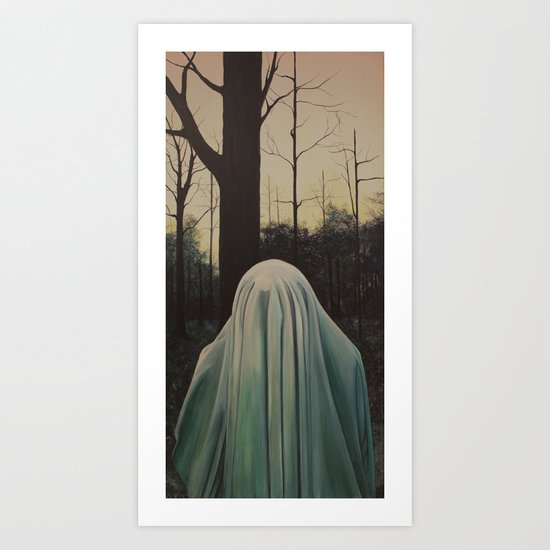 ghost I Art Print
