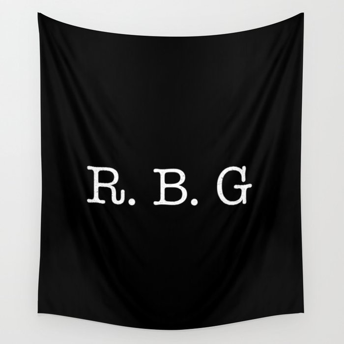 RBG - Ruth Bader Ginsburg Wall Tapestry