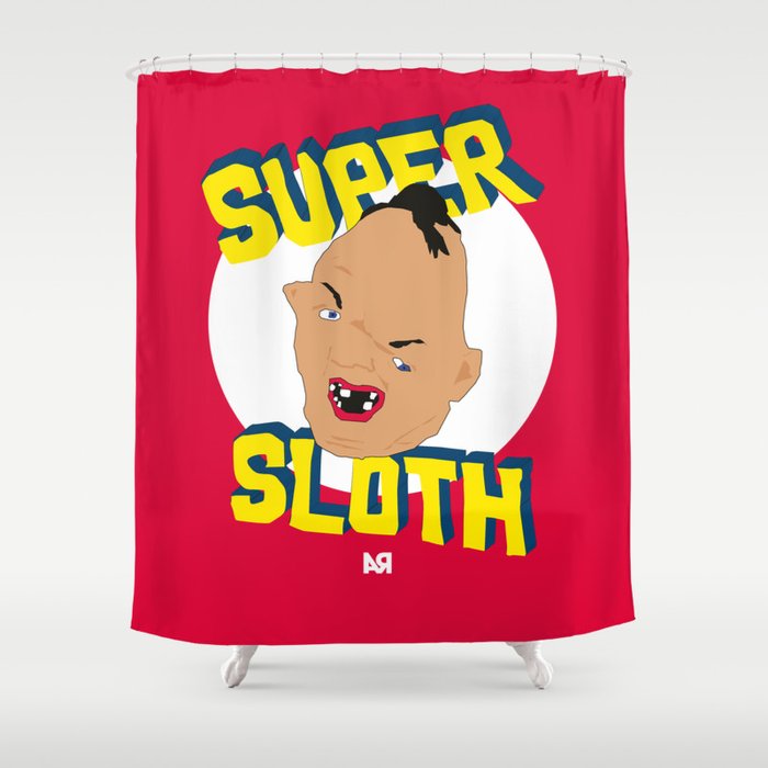 Super Sloth! Shower Curtain