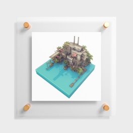 Island Floating Acrylic Print