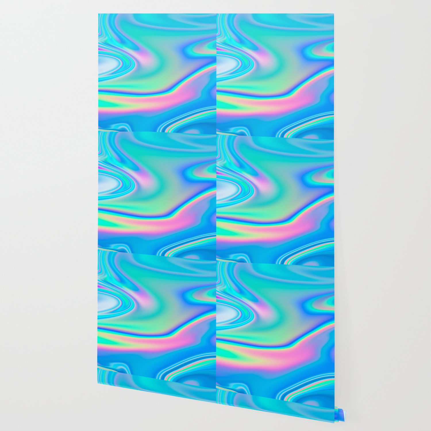holographic iridescent chill vibes wallpaper by ayeyokp society6 holographic iridescent chill vibes wallpaper by ayeyokp