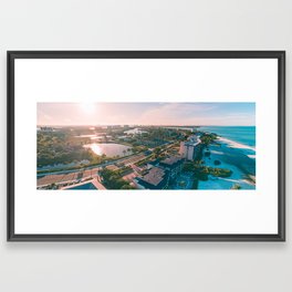 Ft Myers at Sunrise Framed Art Print