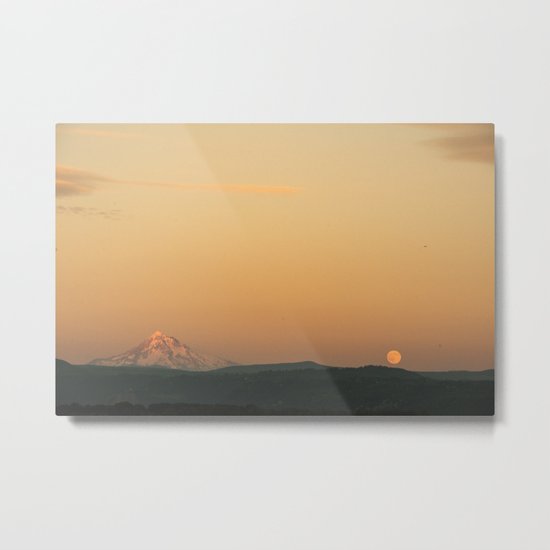 Mountain Lake Retreat II Metal Print