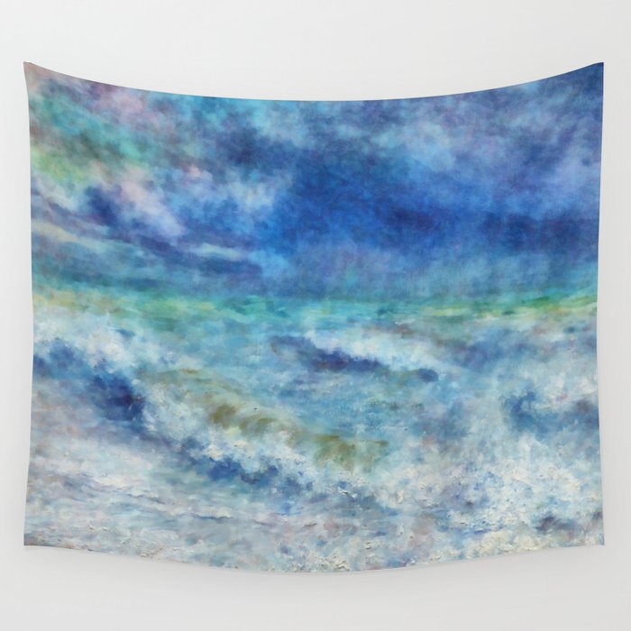 Colorful Sea Wall Tapestry