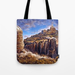 The Valley of Towers Tote Bag